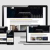 The Design Portfolio - WordPress Websites - J Accountancy by M-site and blue website